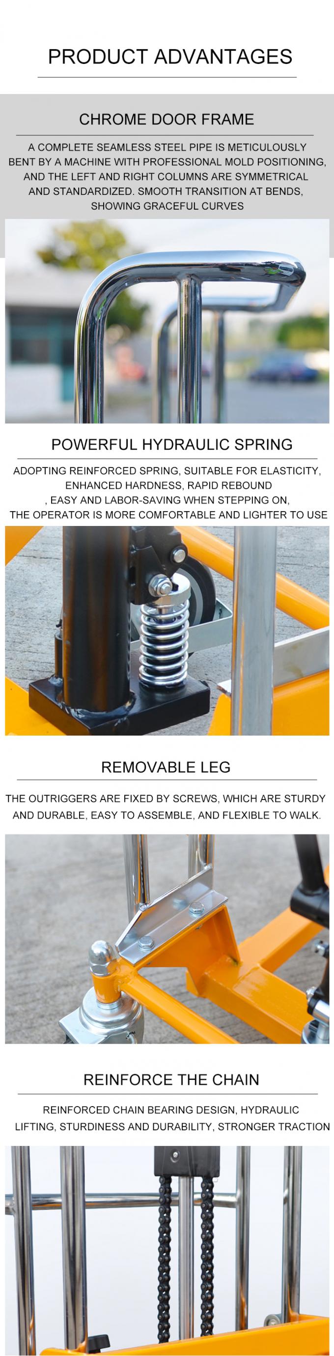 Sinolift PFR tutto direzionale manuale sollevatore a rulli di carta idraulica 5