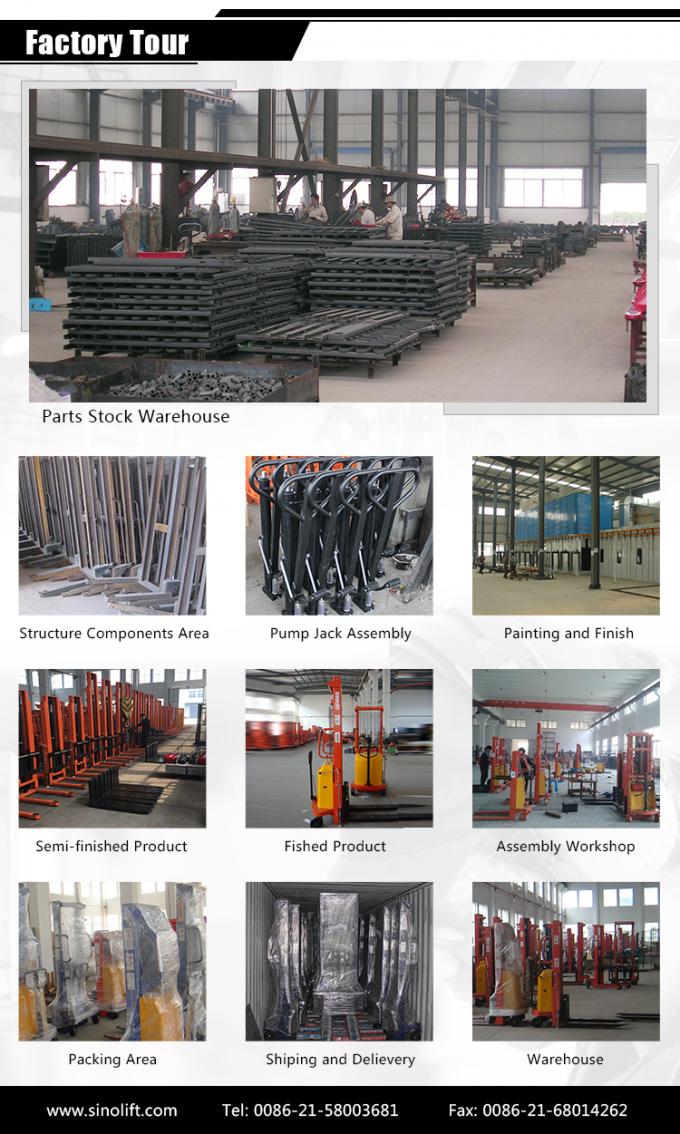 Sinolift PFR tutto direzionale manuale sollevatore a rulli di carta idraulica 9