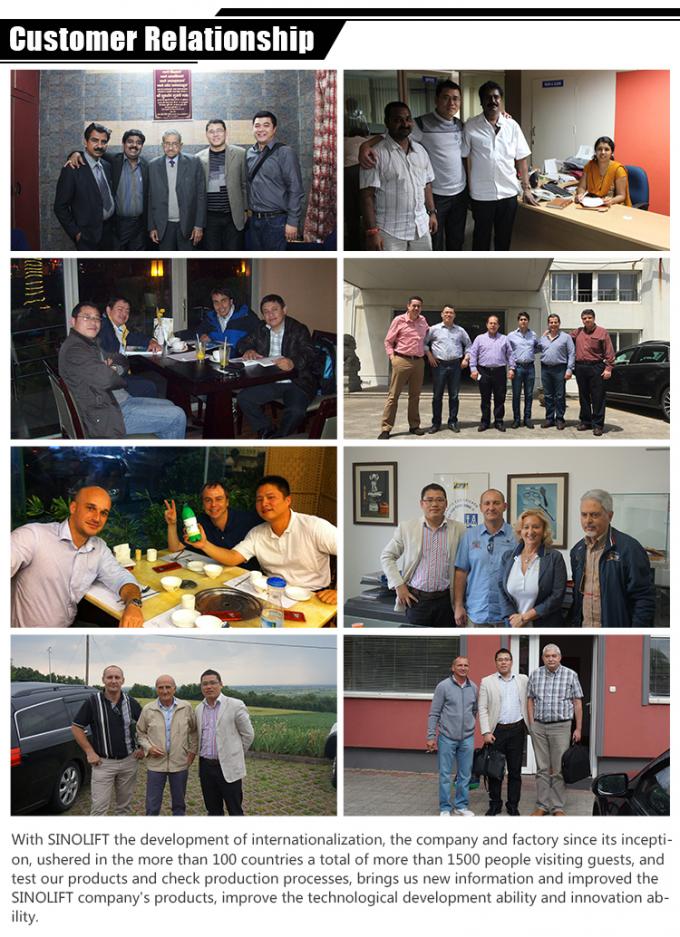 Sinolift PFR tutto direzionale manuale sollevatore a rulli di carta idraulica 11