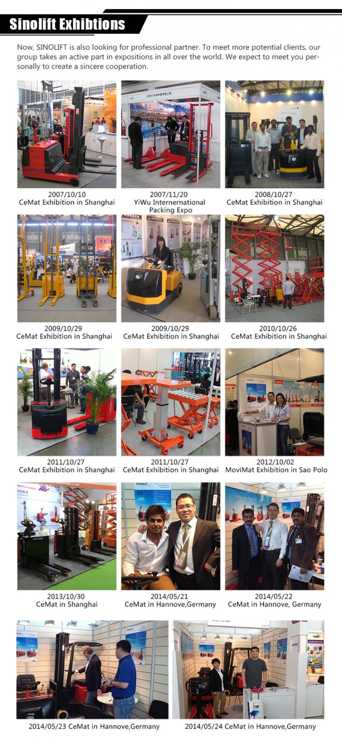 Sinolift PFR tutto direzionale manuale sollevatore a rulli di carta idraulica 10