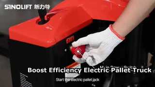 Visualizza la demo del transpallet elettrico EPT15Q EPT20Q EPT30Q con batteria ad alta capacità esente da manutenzione