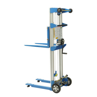 WFH Series Manual Hand Winch Stacker – Effortless Lifting, One-Person Operation