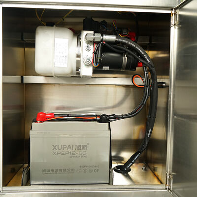 ETF50BS Stainless Steel Electric Scissor Lift Cart | Single & Double Options